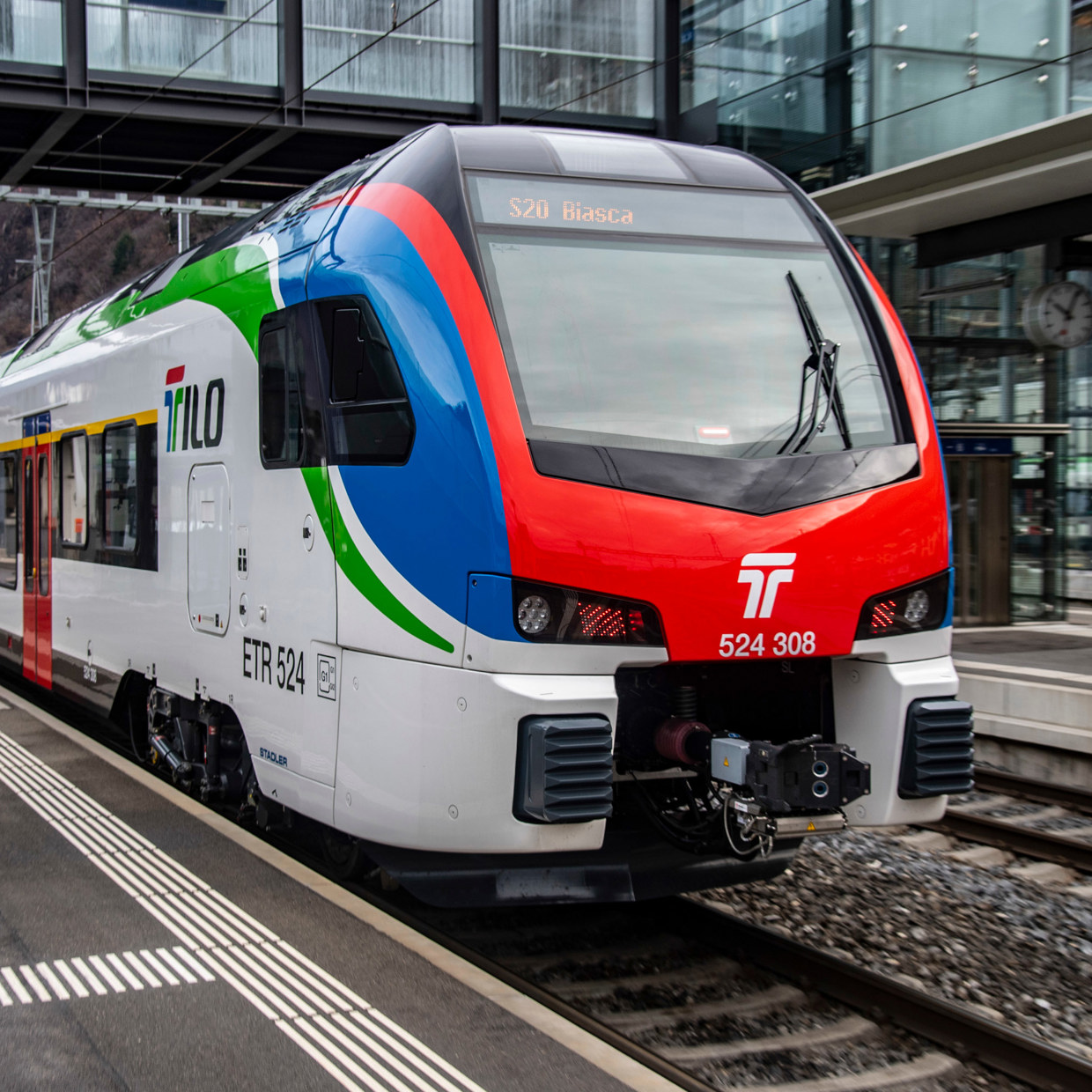 Treno TILO in stazione